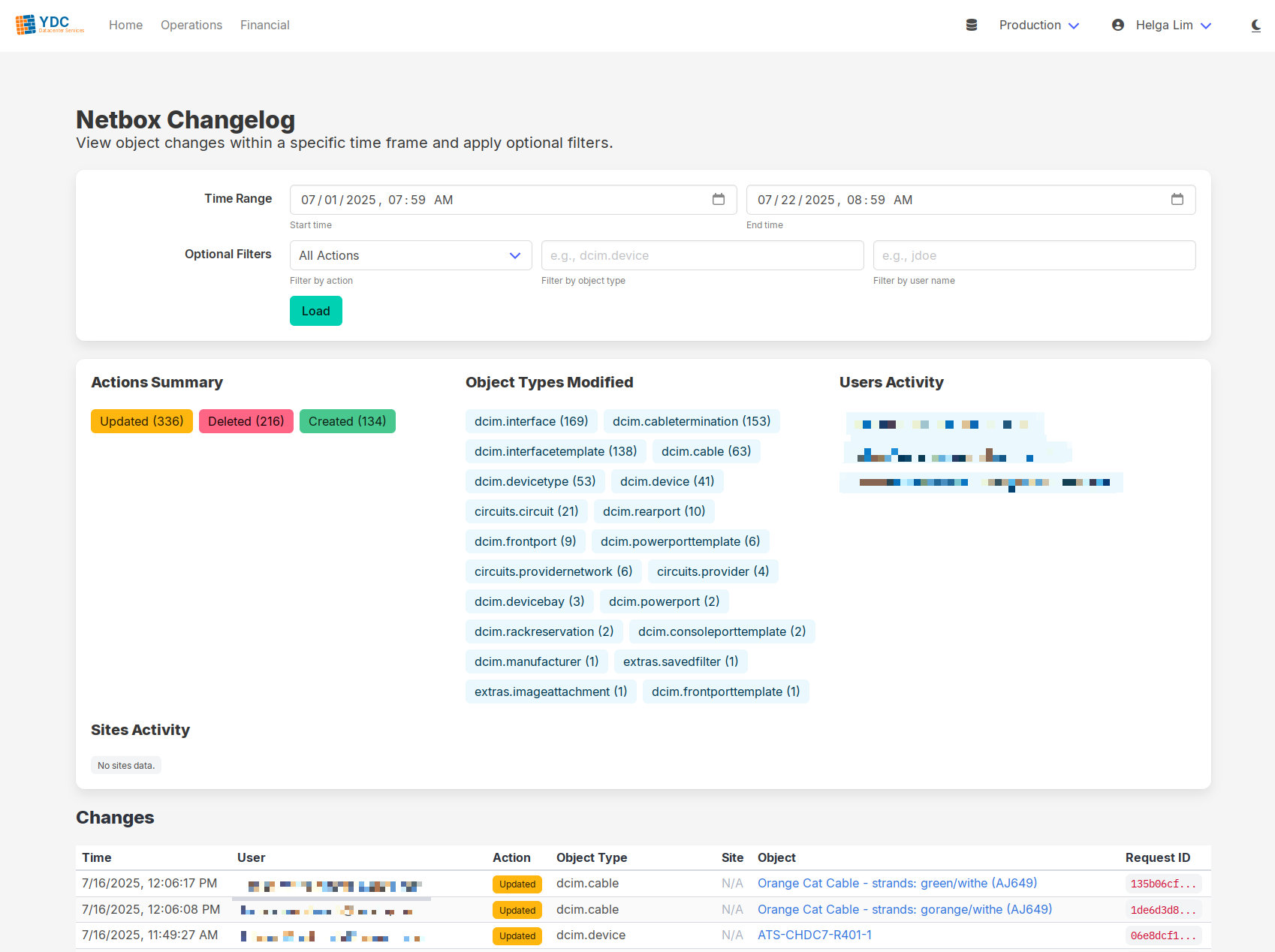 Changelog Explorer